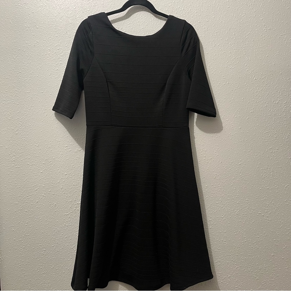 Coco Love L black dress with V back